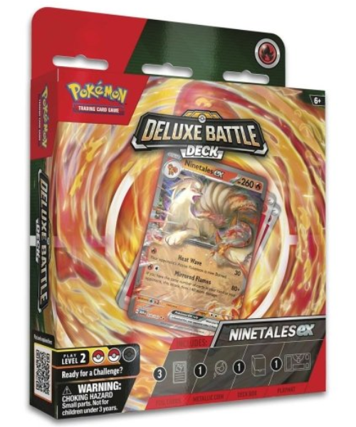 Pokemon TCG Deluxe Battle Deck Ninetales EX Level 2